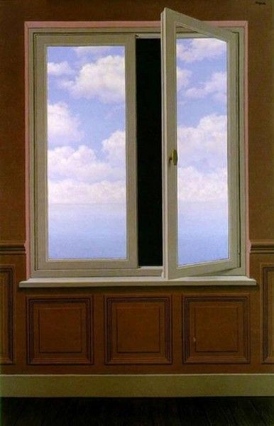 René-Magritte-La-lunette-d’approche-Il-telescopio-1963